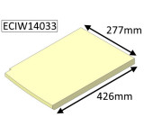 ECIW14033 Parkray Left Hand Base Brick  |  Aspect 14 Boiler (Non Eco)